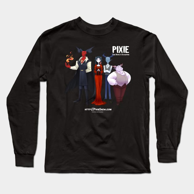 Pixie Cast Long Sleeve T-Shirt by rickcoste